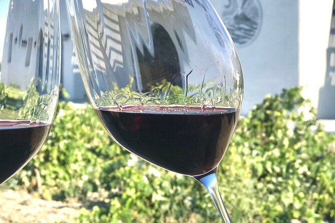 3 Wineries wine tasting & Greek Meal -Food and Wine pairing - Sunset package: timing is everything, and clouds change plans
