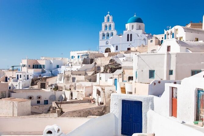 4,5 hours of Santorini Highlights Private Shore Excursion - A half-day private plan that avoids the cruise-day stampede