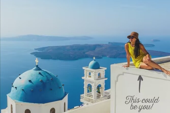 4 hrs PRIVATE island tour and photos, Oia and Blue domes - Price and Value at $150.85 Per Person