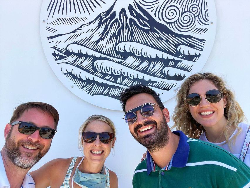 5-h My Santorini Private Tailor Made Tour - Megalochori cobblestone wandering and vineyard views