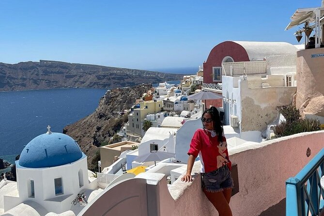 6-Hour Private Custom Santorini Tour-A Full Experience Of The Island. - Perivolos and Perissa black sand: unwind time with lunch options