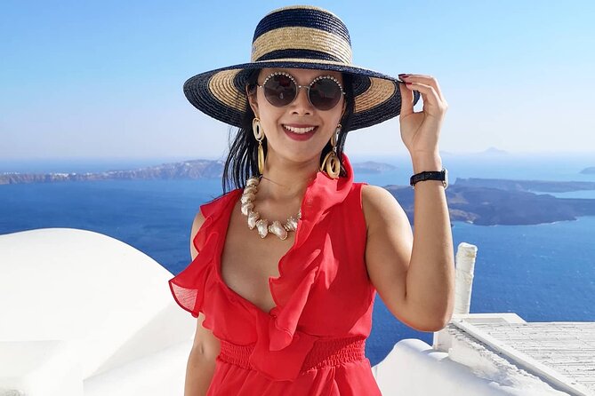 6hr PRIVATE Santorini Tour, All Must-see Places plus photos. - Imerovigli: Caldera Views Plus Three Carefully Planned Photo Sets