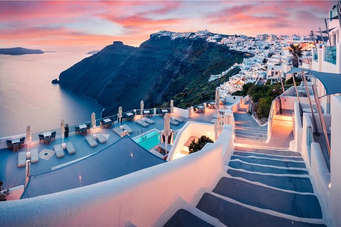 7 Hours Tour Santorini Shore Excursion - Prophet Ilias monastery for high-altitude caldera views