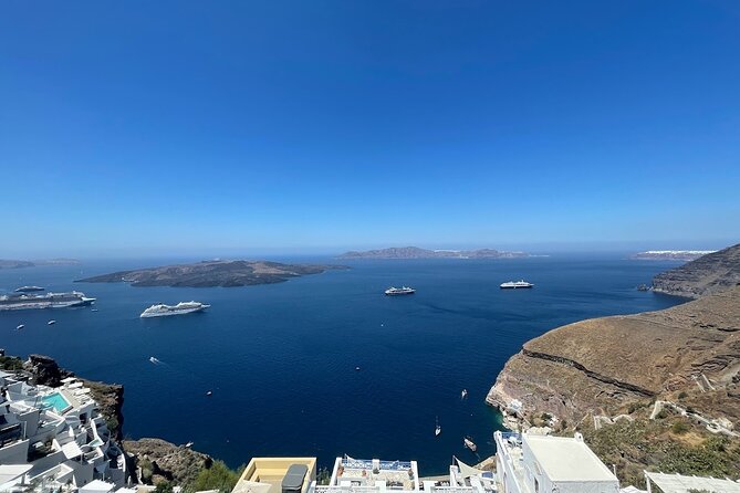 7 Hours Tour Santorini Shore Excursion - Pyrgos, the former capital, with 360-degree views