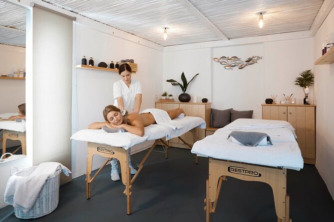 Akrotiri: Couples’ Massage with Dinner, Pool Access, wine, fruits - What I’d Pair It With on Your Santorini Trip