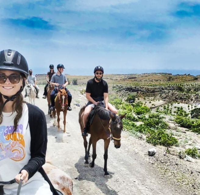 Akrotiri: Guided Horseback Riding Day Trip to a Beach - Key highlights at a glance
