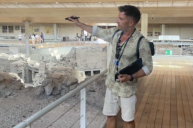 Akrotiri Private Guided Tour with an Archaeologist - Akrotiri under cover: the “Pompeii feel,” but earlier