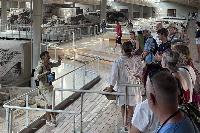 Akrotiri Private Guided Tour with an Archaeologist - Private pacing in Santorini: small group, big difference