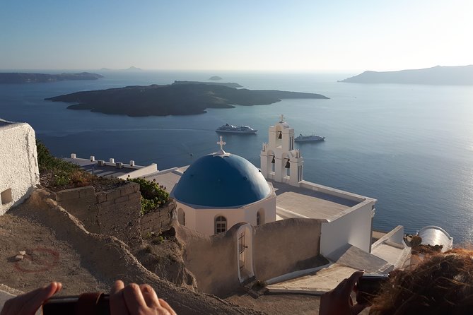 Amazing sightseeing in Santorini - Stop 2: Megalochori Traditional Village for Architecture and Atmosphere