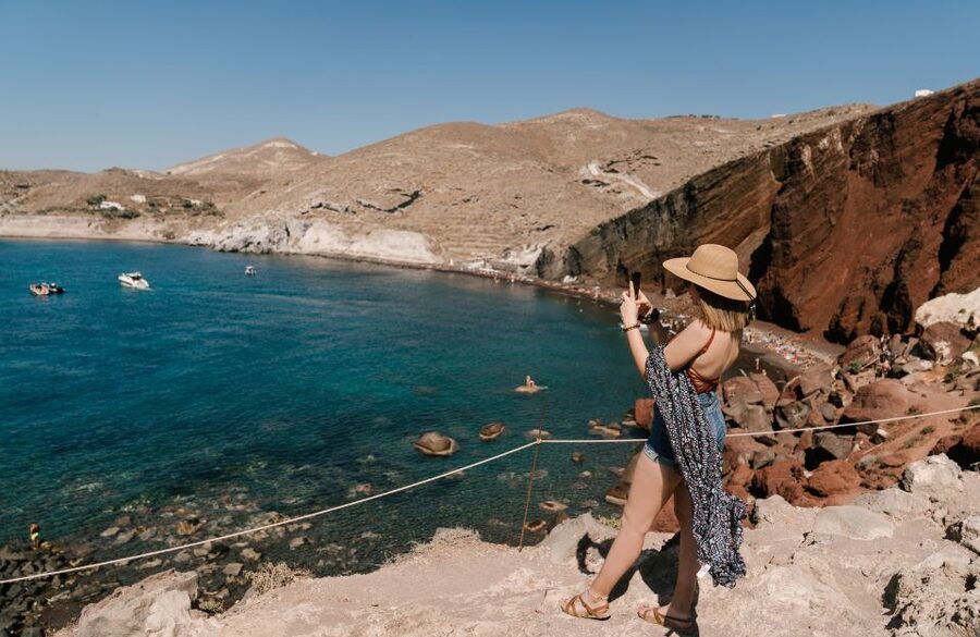 Archaeological Bus Tour To Akrotiri Excavations & Red Beach - Price and Value, From $57 Tour Cost to the 20€ Akrotiri Entry