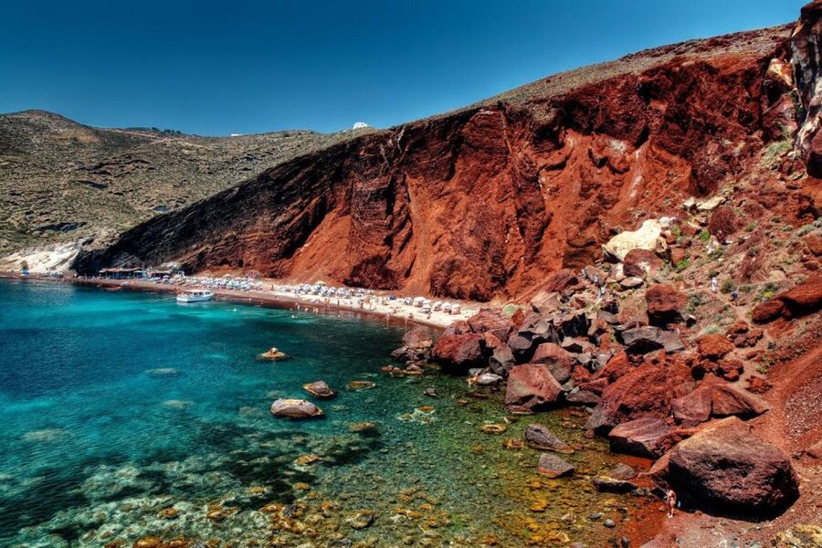 Best of Santorini 4hours Private Tour - Prophet Elias Monastery in Pyrgos: the panoramic photo moment