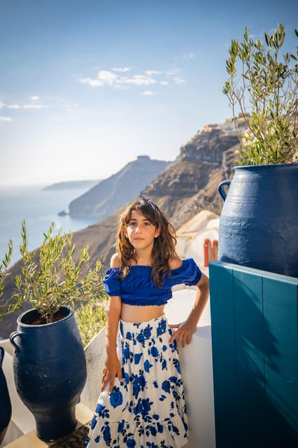 Blue domes in Oia village! Photo shoot in Santorini island! - The photos you receive: edited digital images, delivered about two weeks later