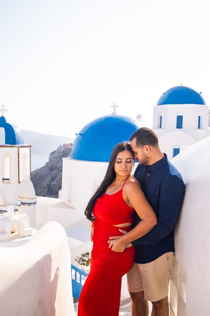 Blue domes in Oia village! Photo shoot in Santorini island! - Price and what you get for $122 per person