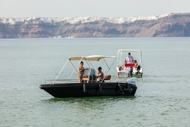 Boat Rental in Santorini License Free - Why a license-free private motorboat feels so different in Santorini