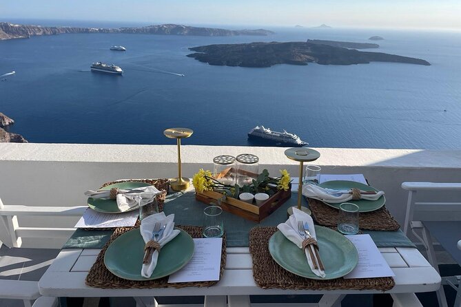 Caper Starlight private dinner - The Santorini value play: pay for service, not logistics