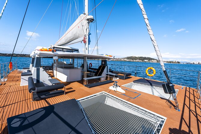 Comfort Max Catamaran Caldera Cruise with BBQ and Drinks - Getting there without wasting your morning