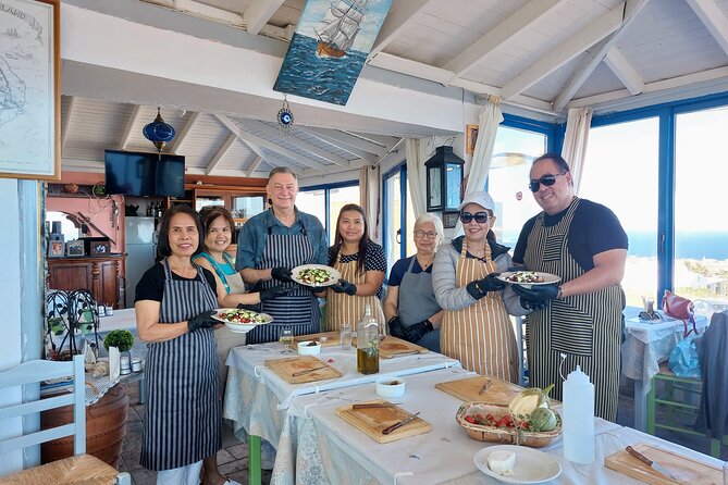 Cooking Class and Wine Tasting in Santorini - The 3-hour rhythm: how cooking class time really works