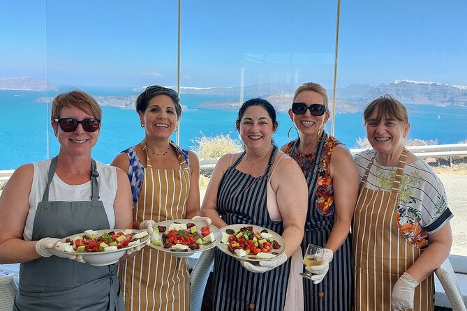 Cooking Class and Wine Tasting in Santorini - Herbs from the garden and the shortcut to better Greek cooking