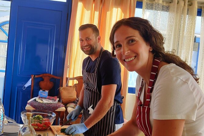 Cooking Class and Wine Tasting in Santorini - The cooking class: seasonal ingredients and hands-on techniques