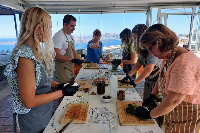 Cooking Class and Wine Tasting in Santorini - The dishes you’ll learn: classic Santorini flavors, built for real repetition