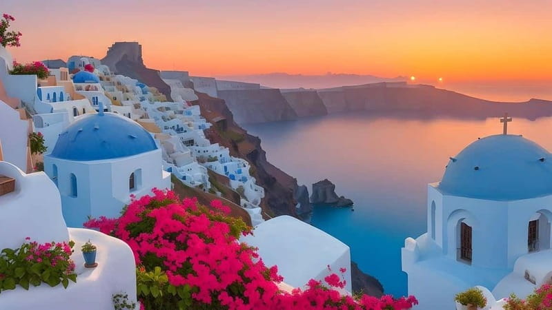 Crete: Santorini Day Trip with Fast Ferry Cruise - Athinios to Oia: the caldera story starts before you even park