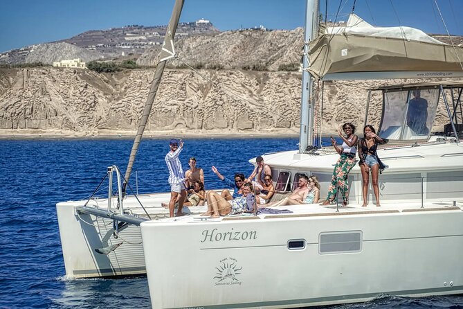 Deluxe Santorini Sailing with BBQ and Drinks Shared Tour - Stop 2: White Beach, Weather-Dependent but Worth the Hope