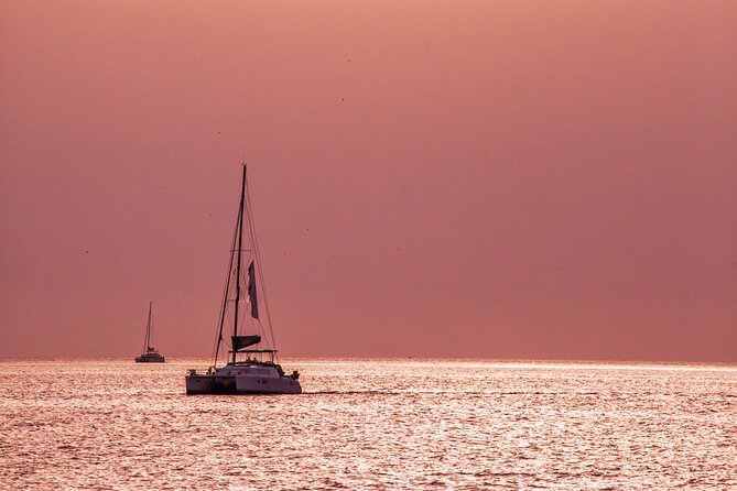 Deluxe Santorini Sailing with BBQ and Drinks Shared Tour - The Catamaran Advantage: Small Group, Big Views