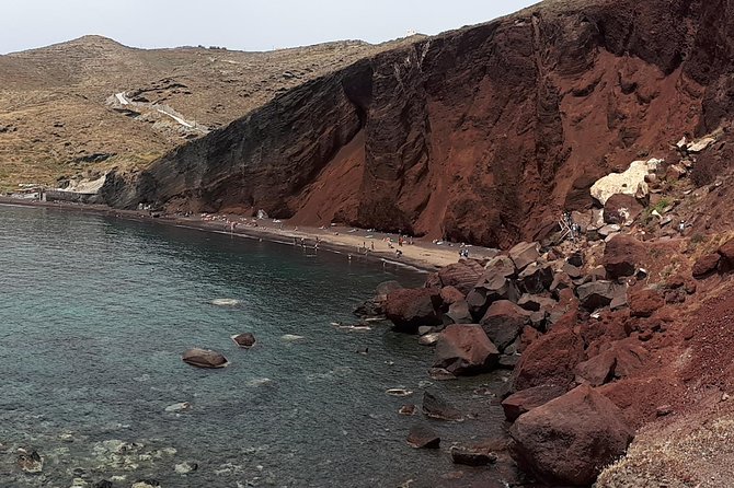 Discover Santorini - Skaros Rock and the cliff village walk on the caldera side