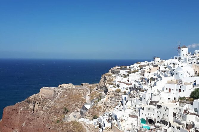 Discover Santorini - Kamari Black Beach and the east coast reality check