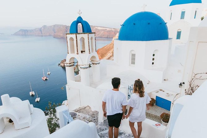 Discover Santorini in a Day- Private Tour 6 hours - Perissa black beach and the volcanic coast: see it, then keep moving