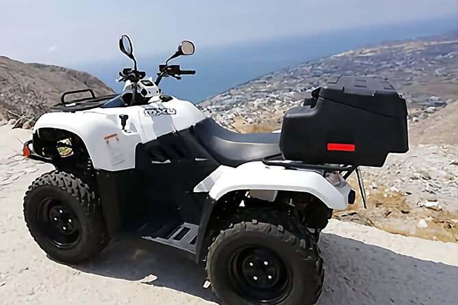 "Discover Santorini on Wheels – ATV Rentals Available!" - Price and what $72.56 per person really buys