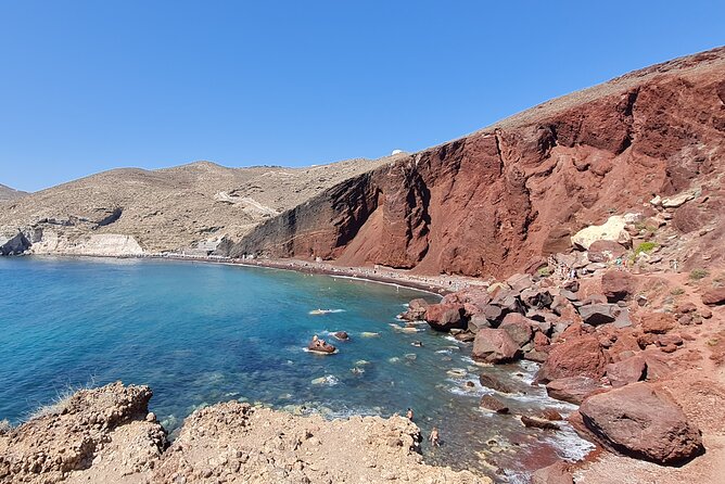 Exclusive Private Santorini Tour Fully Customizable Experience - Ftelos Brewery in Karterados, a beer break with views