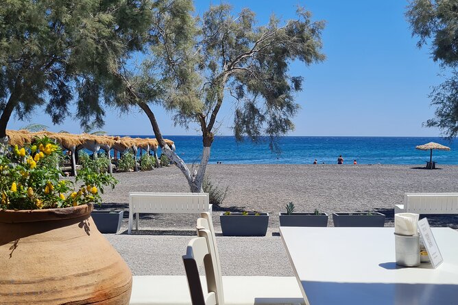 Exclusive Private Santorini Tour Fully Customizable Experience - Profitis Ilias Monastery, the calm viewpoint above Pyrgos