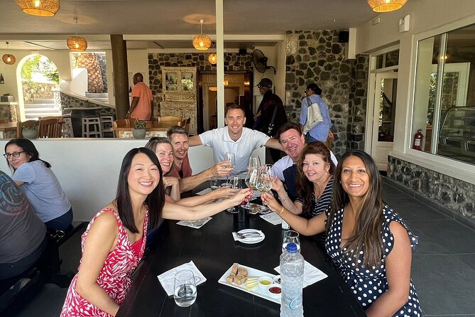 Experience Santorini Award-Winning Wineries with Sunset & snacks. - Getting to the meeting point: Argyros Travel in Fira, plus Mercedes-Benz pickup