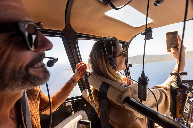 Experience Santorini Sunset by Helicopter - Imerovigli and Skaros Rock: A Softer Ending