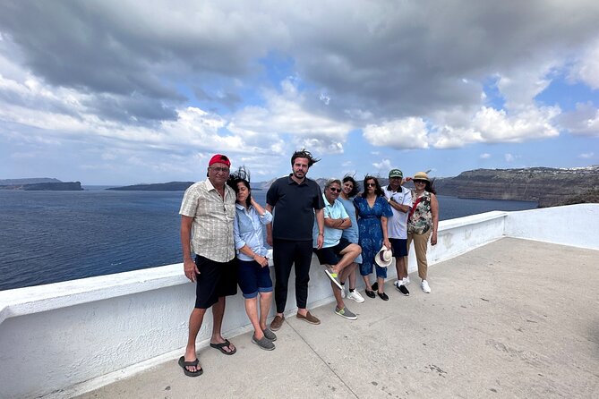 Explore Santorini 5 Hour Small Group Adventure Through Paradise - Stop 4 at Perivolos Beach: Black Sand, Beach Bars, and One Hour to Breathe