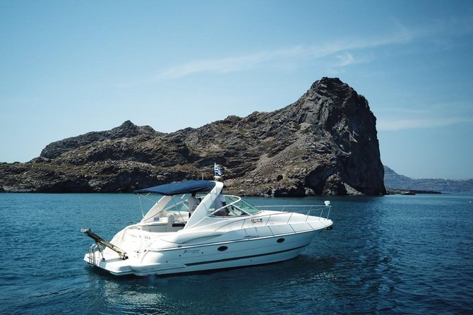 Explore Santorini’s volcano with Alex Private Boat Rental - Nea Kameni volcanic park: closer views if you want the extra stop