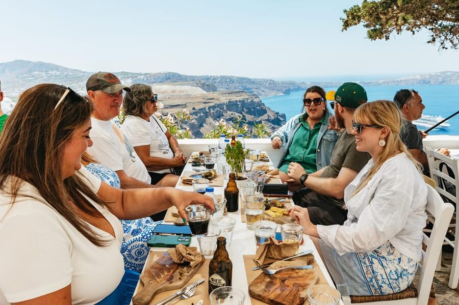 Fira: Guided Foodie Walking Tour with Tastings - Why this Fira food walk feels different than a typical tour