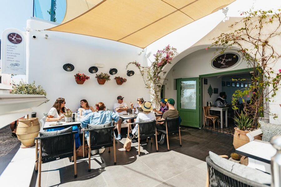 Fira: Guided Foodie Walking Tour with Tastings - Mezes first, so you learn how Greeks actually snack