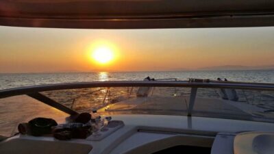 Private Sunset Cruise with BBQ, Drinks and Hot Springs