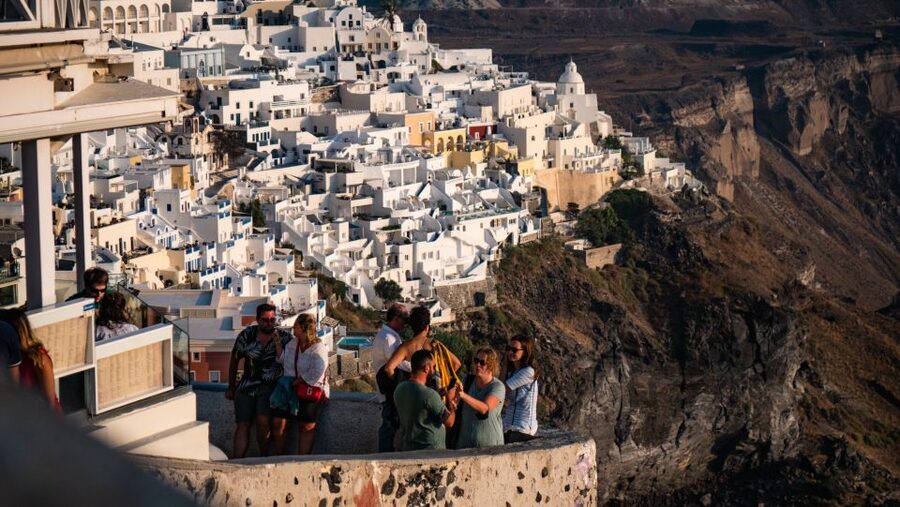 Fira: Walking Tour with Cable Car Ride - Meeting at the Orthodox Metropolitan Cathedral, then starting in the cliffside heart of Fira