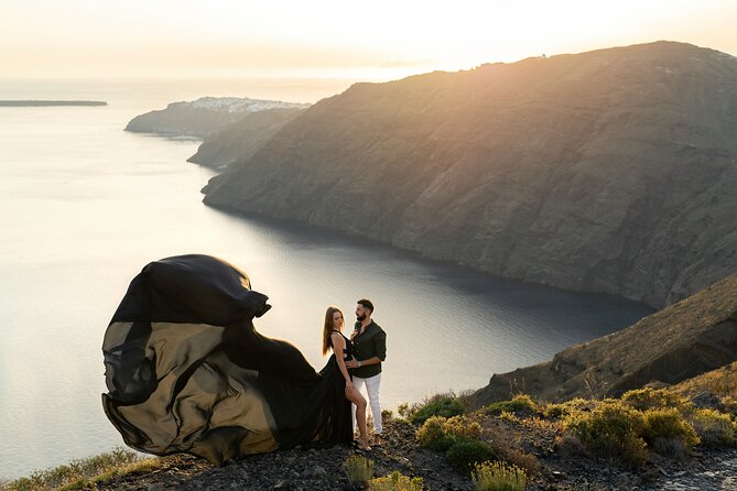 Flying Dress © Photoshoot in Santorini: Happy Birthday Package - Price and value: what you get for $1,190.90 per person