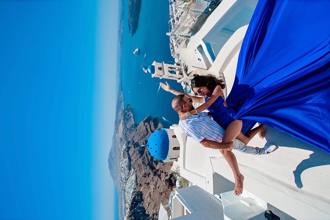 Flying Dress Photoshoot in Santorini - iconic views (WE DO MAGIC) - Imerovigli Stop: Why This Area Works So Well in Photos