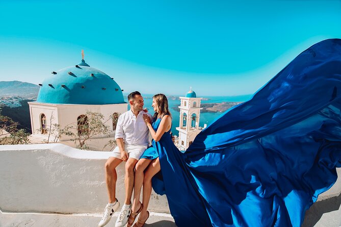 Flying Dress Photoshoot in Santorini - iconic views (WE DO MAGIC) - Who This Suits Best (And Who Might Skip It)