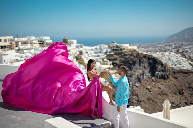 Flying Dress Photoshooting Santorini - Who This Fits Best, and Who Might Feel Rushed