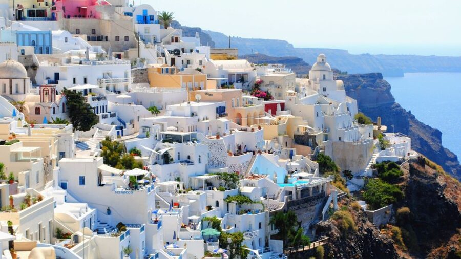 From Heraklion/Crete: Santorini Island Guided Day Trip - From Oia to Fira: the scenic drive that turns it from a checklist into a journey
