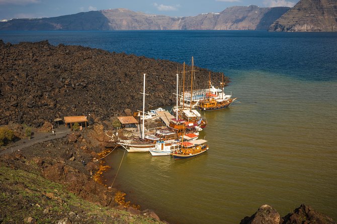 Full Day Santorini Caldera Cruise - What to Pack: Shoes, Water, Hat, and Sulfur-Stain Strategy