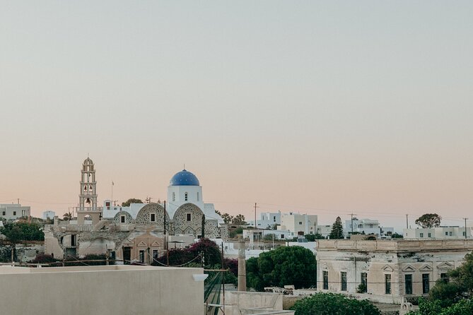 Guided Art Tour Contemporary Art Meets a Quiet Santorini Village - Rooftop views over Mesaria: the quiet Santorini payoff