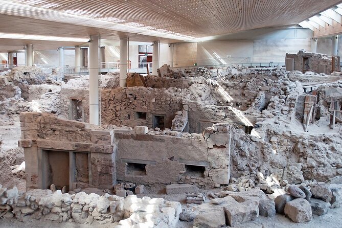 Guided Tour to the Akrotiri Archaeological Site in Santorini - Meeting at KTEL Santorini Fira, Then Getting Straight Into It