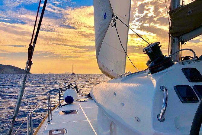 Half Day Premium Catamaran Cruise in Santorini including Oia - The crew makes (or breaks) the day